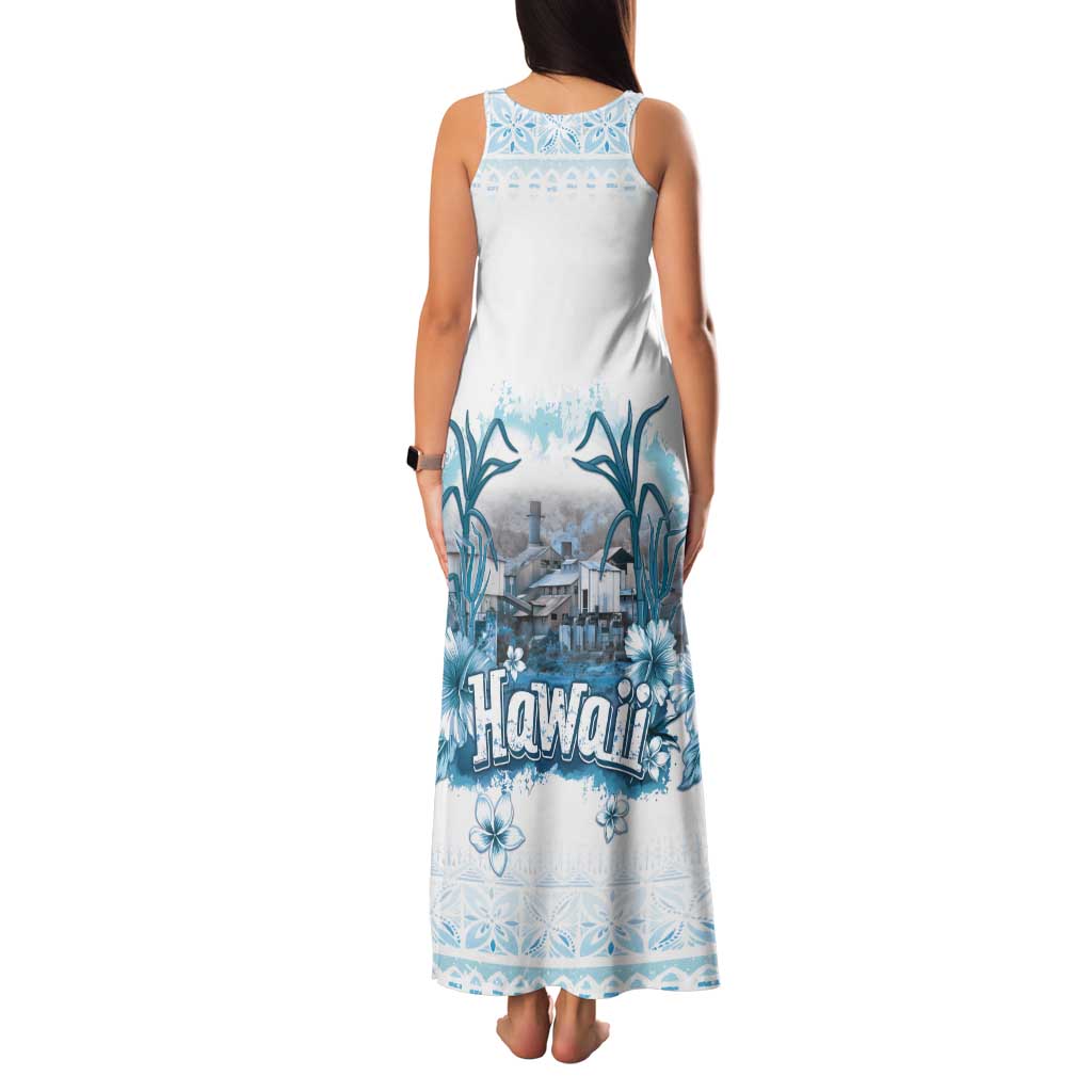 Hawaii Sugar Plantation Family Matching Tank Maxi Dress and Hawaiian Shirt With Hawaiian Tapa Pattern LT05 - Polynesian Pride