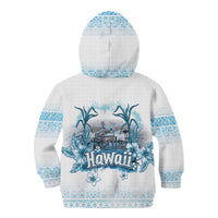 Hawaii Sugar Plantation Kid Hoodie With Hawaiian Tapa Pattern LT05 - Polynesian Pride