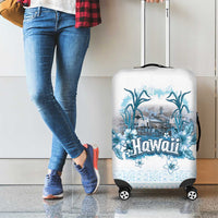 Hawaii Sugar Plantation Luggage Cover With Hawaiian Tapa Pattern LT05 - Polynesian Pride