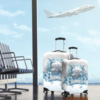 Hawaii Sugar Plantation Luggage Cover With Hawaiian Tapa Pattern LT05 - Polynesian Pride