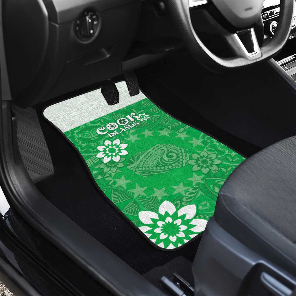 Cook Islands Maori Language Week Car Mats Pacific Tapa Pattern