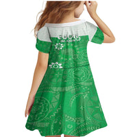 Cook Islands Maori Language Week Family Matching Mermaid Dress and Hawaiian Shirt Pacific Tapa Pattern LT05 - Polynesian Pride