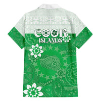 Cook Islands Maori Language Week Family Matching Off The Shoulder Long Sleeve Dress and Hawaiian Shirt Pacific Tapa Pattern LT05 - Polynesian Pride