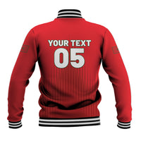 Custom Morocco Football 2026 Baseball Jacket Atlas Lions Breathtaking Victory Red Version