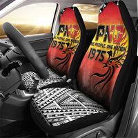 Papua New Guinea 50th Independence Day Car Seat Cover One People One Nation One PNG LT05 - Polynesian Pride