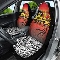 Papua New Guinea 50th Independence Day Car Seat Cover One People One Nation One PNG LT05 - Polynesian Pride