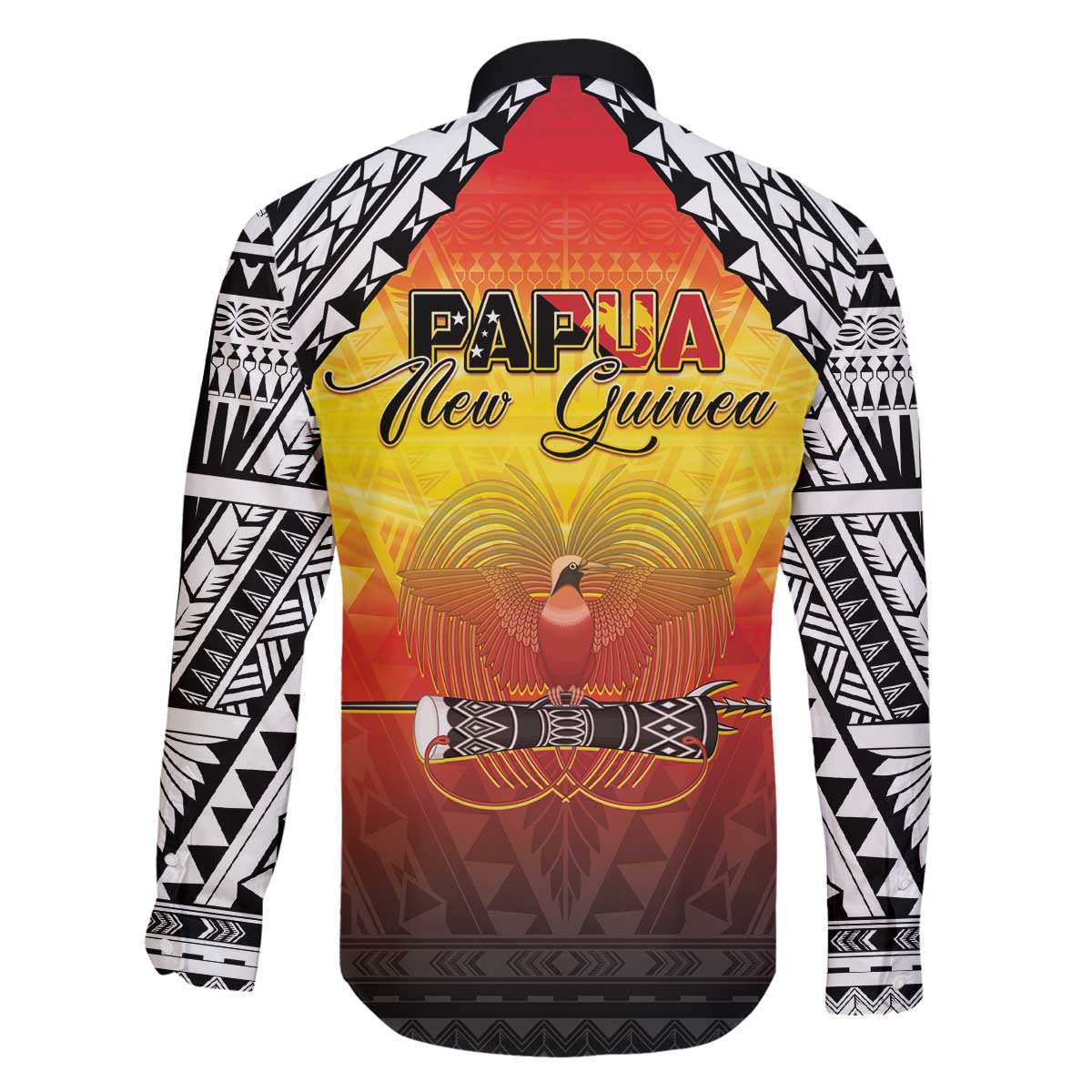 Papua New Guinea 50th Independence Day Family Matching Off Shoulder Short Dress and Hawaiian Shirt One People One Nation One PNG LT05 - Polynesian Pride