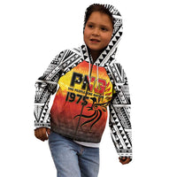 Papua New Guinea 50th Independence Day Kid Hoodie One People One Nation One PNG LT05 - Polynesian Pride