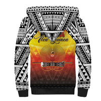 Papua New Guinea 50th Independence Day Sherpa Hoodie One People One Nation One PNG LT05 - Polynesian Pride