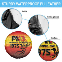 Papua New Guinea 50th Independence Day Spare Tire Cover One People One Nation One PNG LT05 - Polynesian Pride