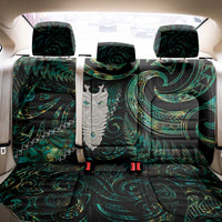 New Zealand Aotearoa Back Car Seat Cover Maori Tane Te Waiora Paua Shell Glitter Green LT05 - Polynesian Pride