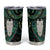 New Zealand Aotearoa Tumbler Cup Maori Tane Te Waiora Paua Shell Glitter Green