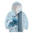 Custom Fiji Regatta Kid Hoodie Palm Tree Tapa Pattern - Polynesian Pride