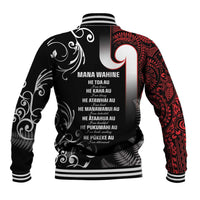 New Zealand Aotearoa Mana Wahine Baseball Jacket