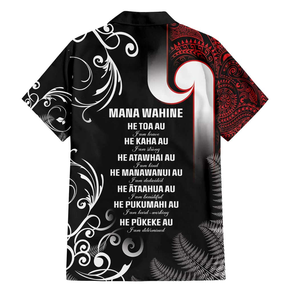 New Zealand Aotearoa Mana Wahine Family Matching Puletasi and Hawaiian Shirt LT05 - Polynesian Pride