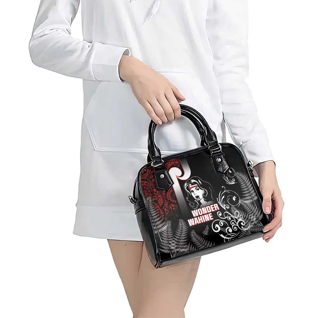 New Zealand Aotearoa Mana Wahine Shoulder Handbag