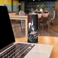 New Zealand Aotearoa Mana Wahine Skinny Tumbler LT05 - Polynesian Pride