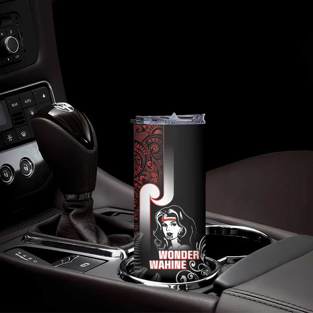 New Zealand Aotearoa Mana Wahine Skinny Tumbler LT05 - Polynesian Pride