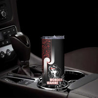 New Zealand Aotearoa Mana Wahine Skinny Tumbler LT05 - Polynesian Pride