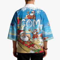 Guam Christmas Kimono Felis Pasgua Chilling Santa LT05 - Polynesian Pride