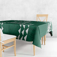 Custom Hawaii Football Tablecloth Rainbow Warriors Tropical Vibes - Polynesian Pride