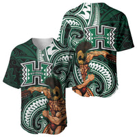 Hawaii Ikaika Warrior Football Baseball Jersey Polynesian Tribal Tattoo - Polynesian Pride