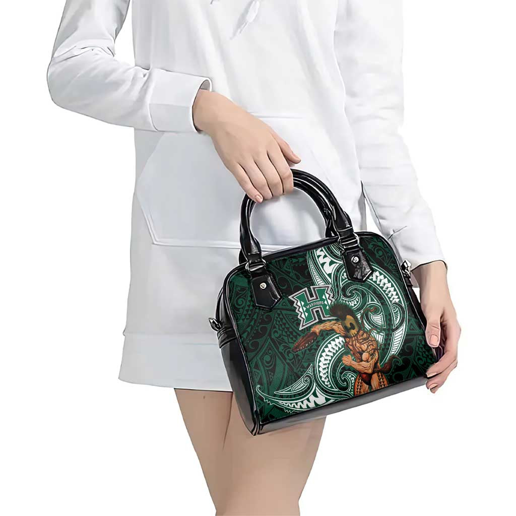 Hawaii Ikaika Warrior Football Shoulder Handbag Polynesian Tribal Tattoo - Polynesian Pride