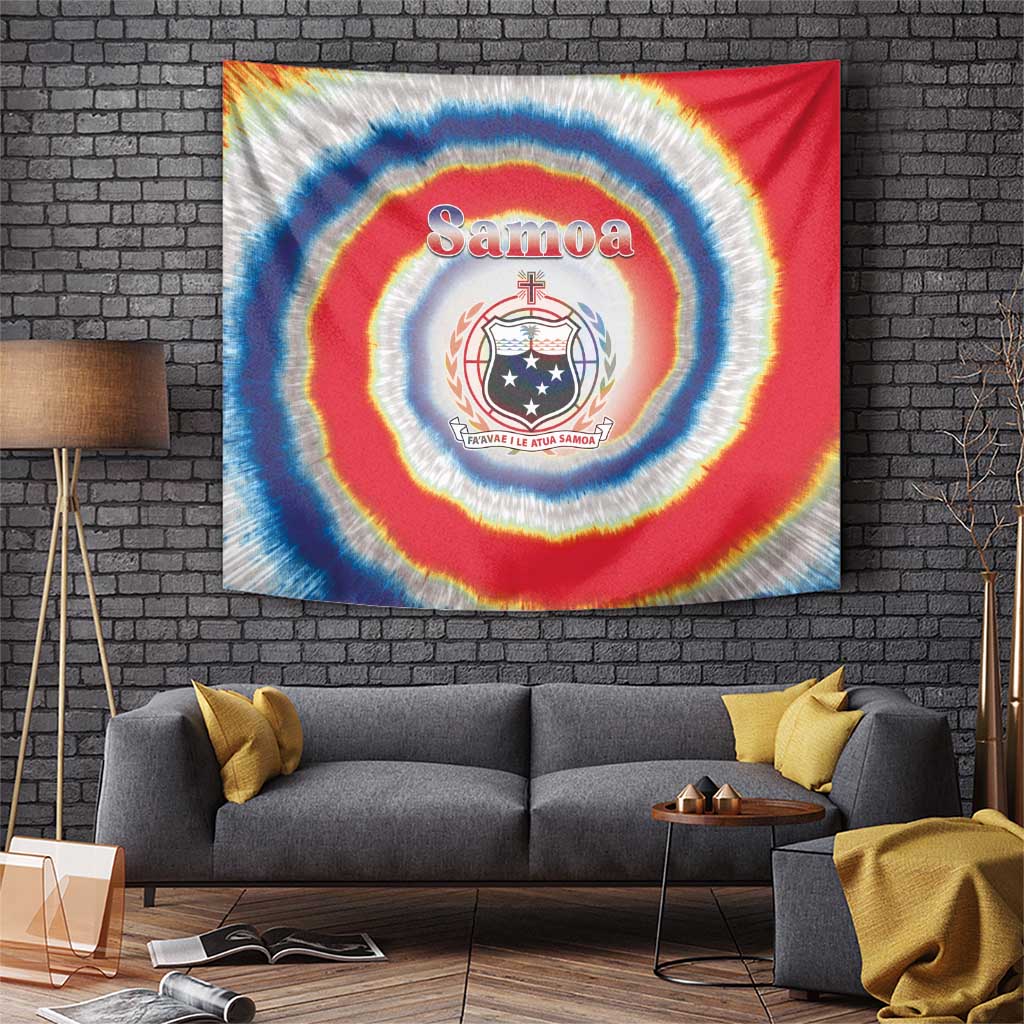 Samoa Tapestry Tie Dye Unique Style LT05 Colorful - Polynesian Pride