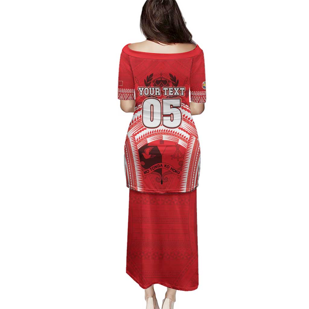 Custom Tonga Rugby Mate Ma'a Family Matching Puletasi and Hawaiian Shirt Tongan Pride Unique Style LT05 - Polynesian Pride