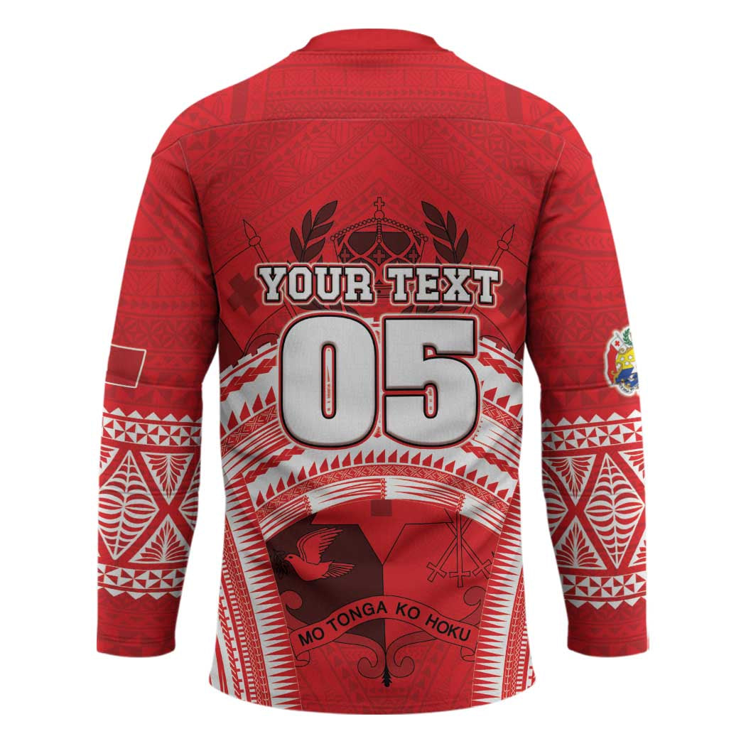 Custom Tonga Rugby Mate Ma'a Hockey Jersey Tongan Pride Unique Style - Polynesian Pride