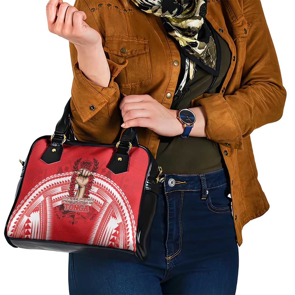 Tonga Rugby Mate Ma'a Shoulder Handbag Tongan Pride Unique Style - Polynesian Pride
