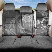New Zealand Aotearoa Ruru Back Car Seat Cover Maori Fern Art Black LT05 One Size Black - Polynesian Pride