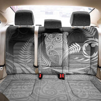 New Zealand Aotearoa Ruru Back Car Seat Cover Maori Fern Art Black LT05 - Polynesian Pride