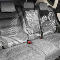 New Zealand Aotearoa Ruru Back Car Seat Cover Maori Fern Art Black LT05 - Polynesian Pride