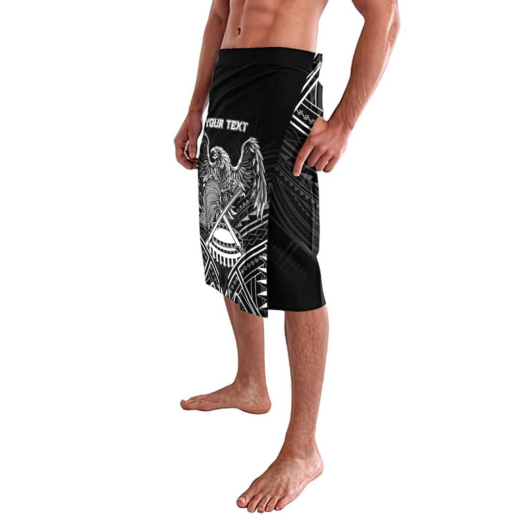 American Samoa Flag Day Lavalava Bald Eagle With Polynesian Pattern