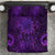 New Zealand Dream Catcher Bedding Set Maori Koru Pattern Purple Version
