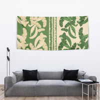 Hawaii Pua Kenikeni Lei Tapestry With Lau Maia Green
