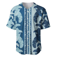 Hawaii Pua Kenikeni Lei Baseball Jersey With Lau Maia Royal Blue