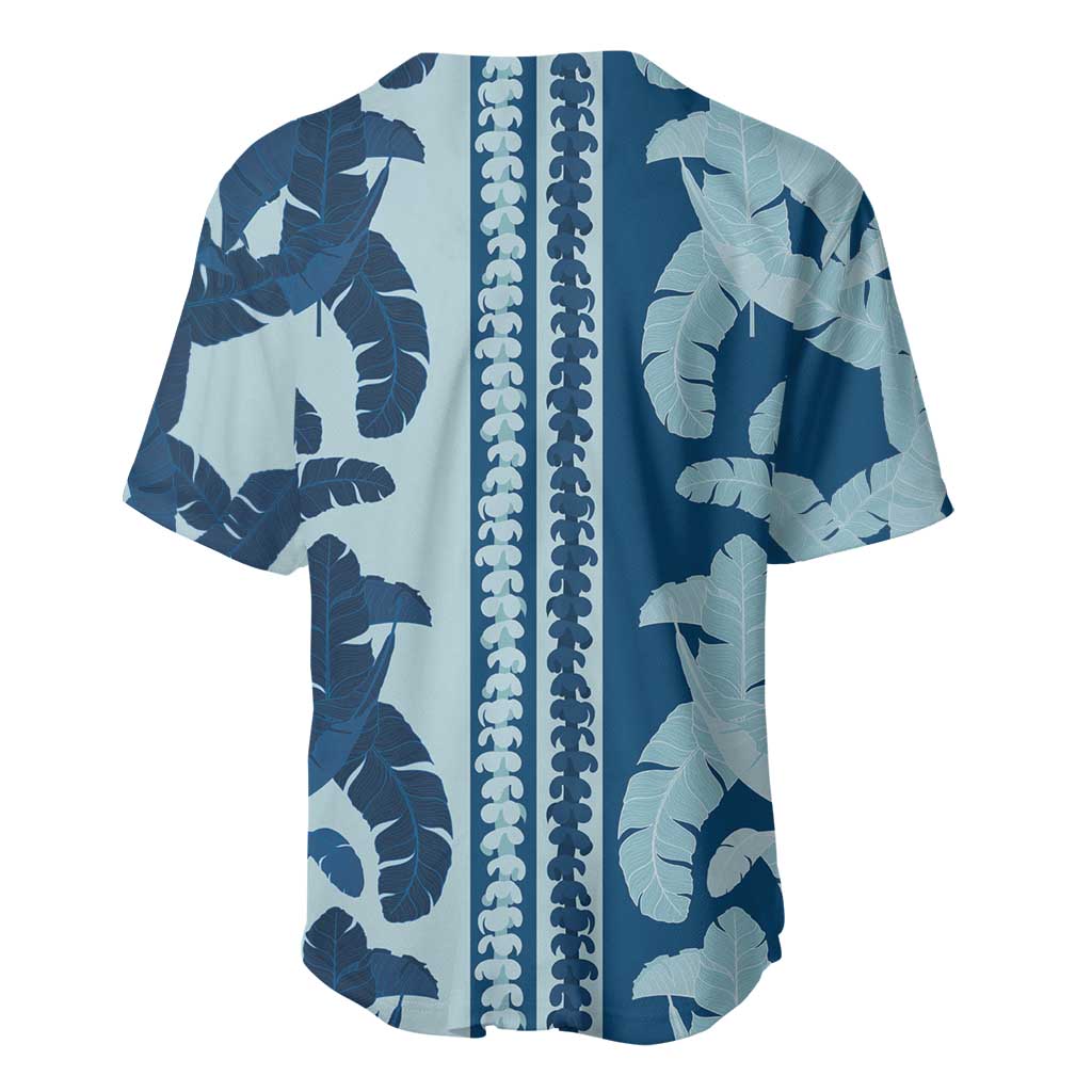 Hawaii Pua Kenikeni Lei Baseball Jersey With Lau Maia Royal Blue