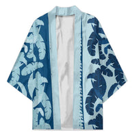 Hawaii Pua Kenikeni Lei Kimono With Lau Maia Royal Blue