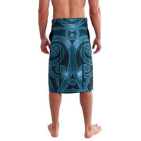 New Zealand Matariki Piwakawaka Lavalava Maori Koru With Pohutukawa Flowers LT05 - Polynesian Pride