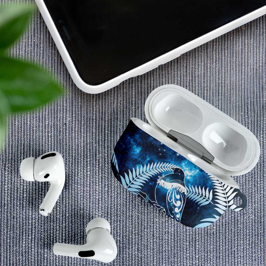 New Zealand Matariki AirPods Case Pigeon Kereru Maori Fern Art LT05 - Polynesian Pride