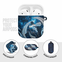 New Zealand Matariki AirPods Case Pigeon Kereru Maori Fern Art LT05 - Polynesian Pride