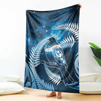 New Zealand Matariki Blanket Pigeon Kereru Maori Fern Art LT05 - Polynesian Pride