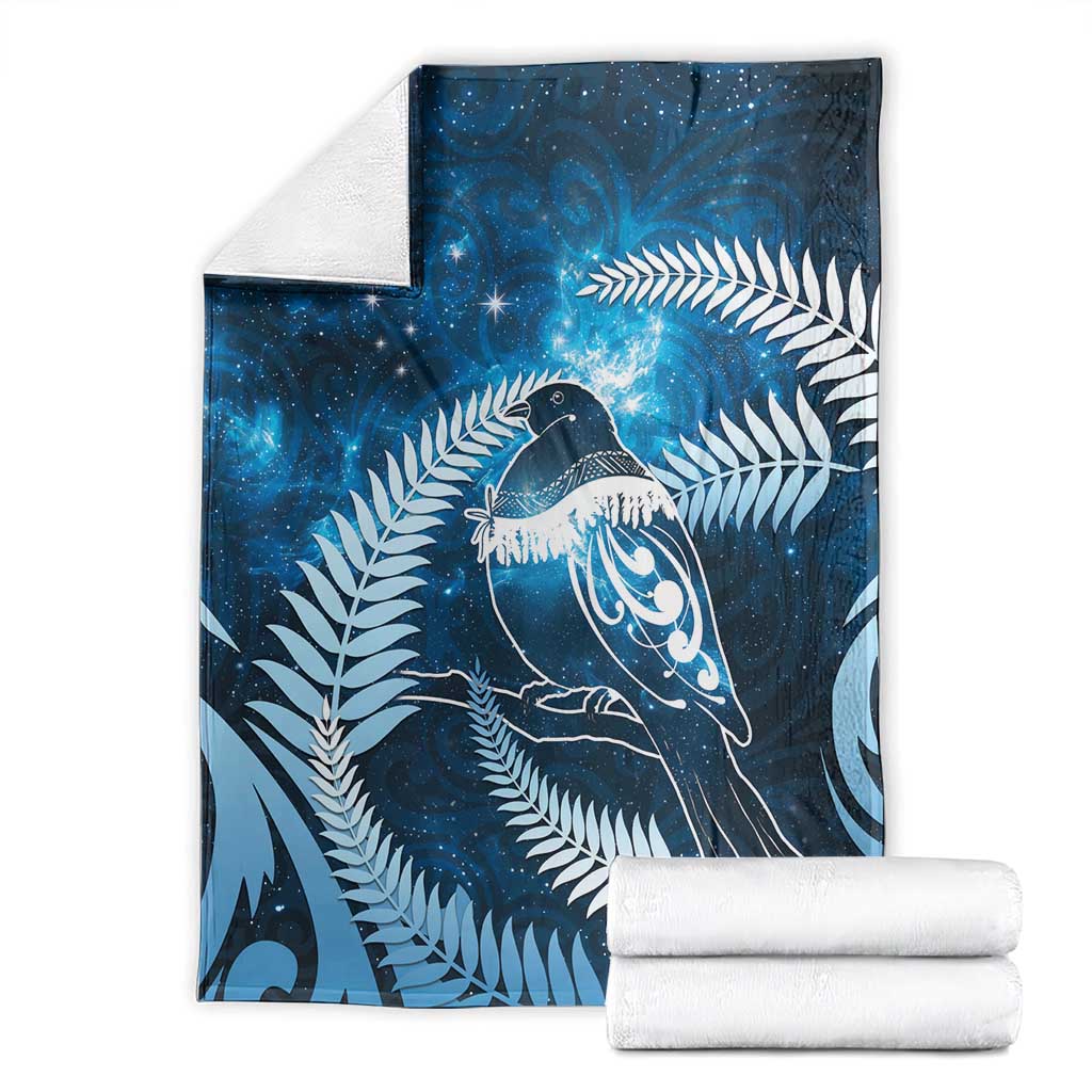 New Zealand Matariki Blanket Pigeon Kereru Maori Fern Art LT05 - Polynesian Pride