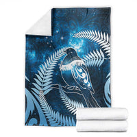 New Zealand Matariki Blanket Pigeon Kereru Maori Fern Art LT05 - Polynesian Pride
