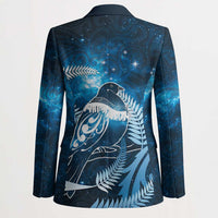 New Zealand Matariki Blazer Pigeon Kereru Maori Fern Art LT05 - Polynesian Pride