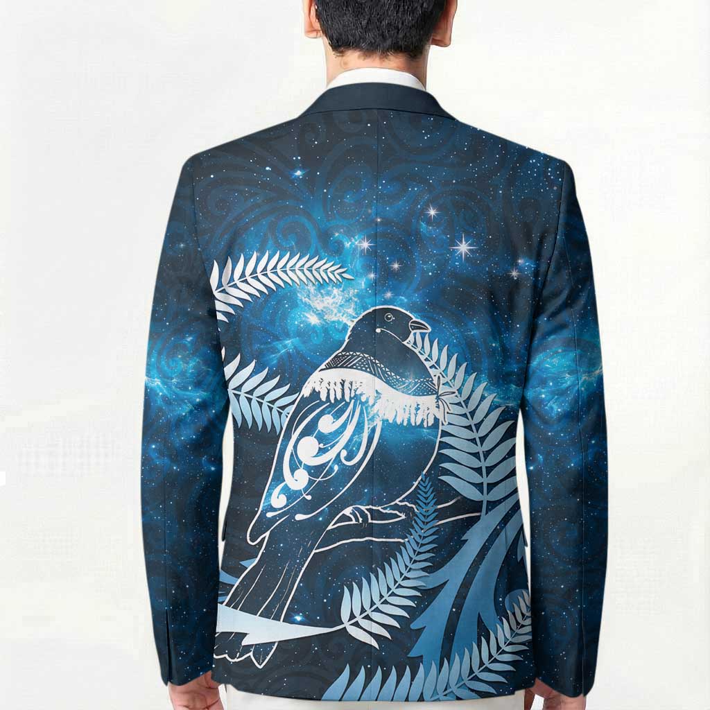 New Zealand Matariki Blazer Pigeon Kereru Maori Fern Art LT05 - Polynesian Pride