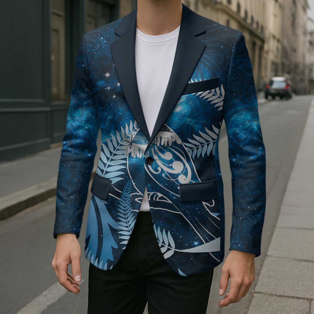 New Zealand Matariki Blazer Pigeon Kereru Maori Fern Art LT05 - Polynesian Pride