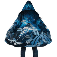 New Zealand Matariki Cloak Pigeon Kereru Maori Fern Art LT05 Unisex Blue - Polynesian Pride